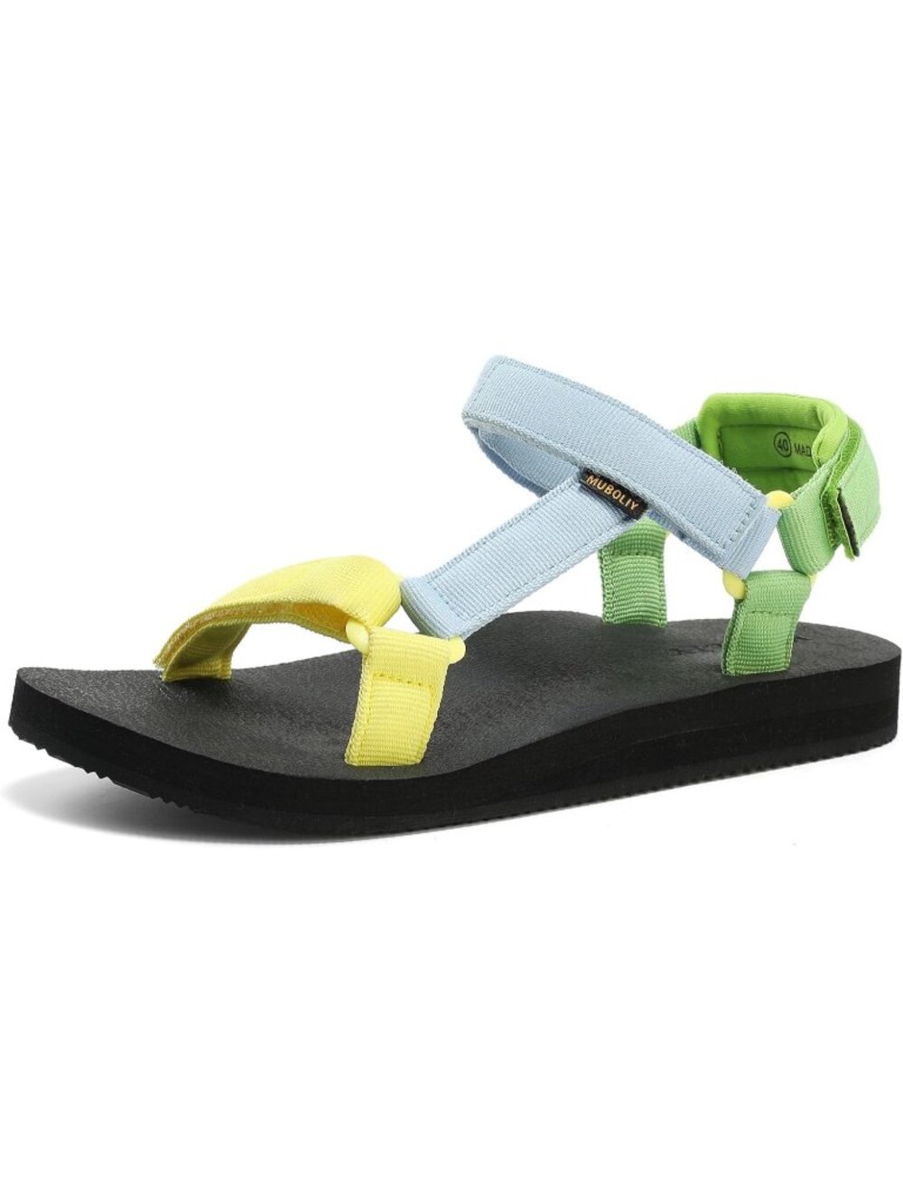 Women Blue Multi Original Sandals Comfortable Quick-Drying Casual Sport Walking